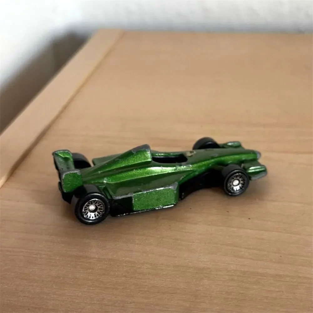 Vintage Hot Wheels F1 Jaguar HSBC Green McDonald's Happy Meal Toy 2000 Y2K